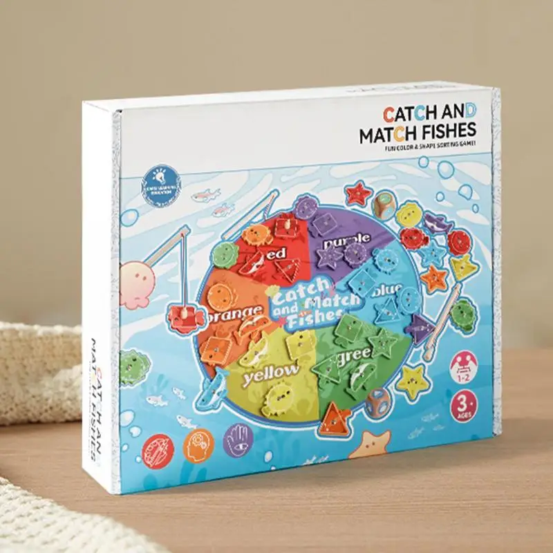 

Fishing Game Matching Activity Puzzle Fishing Game For Letters Learning Colorful Educational Alphabet Sorter Learning Toy For