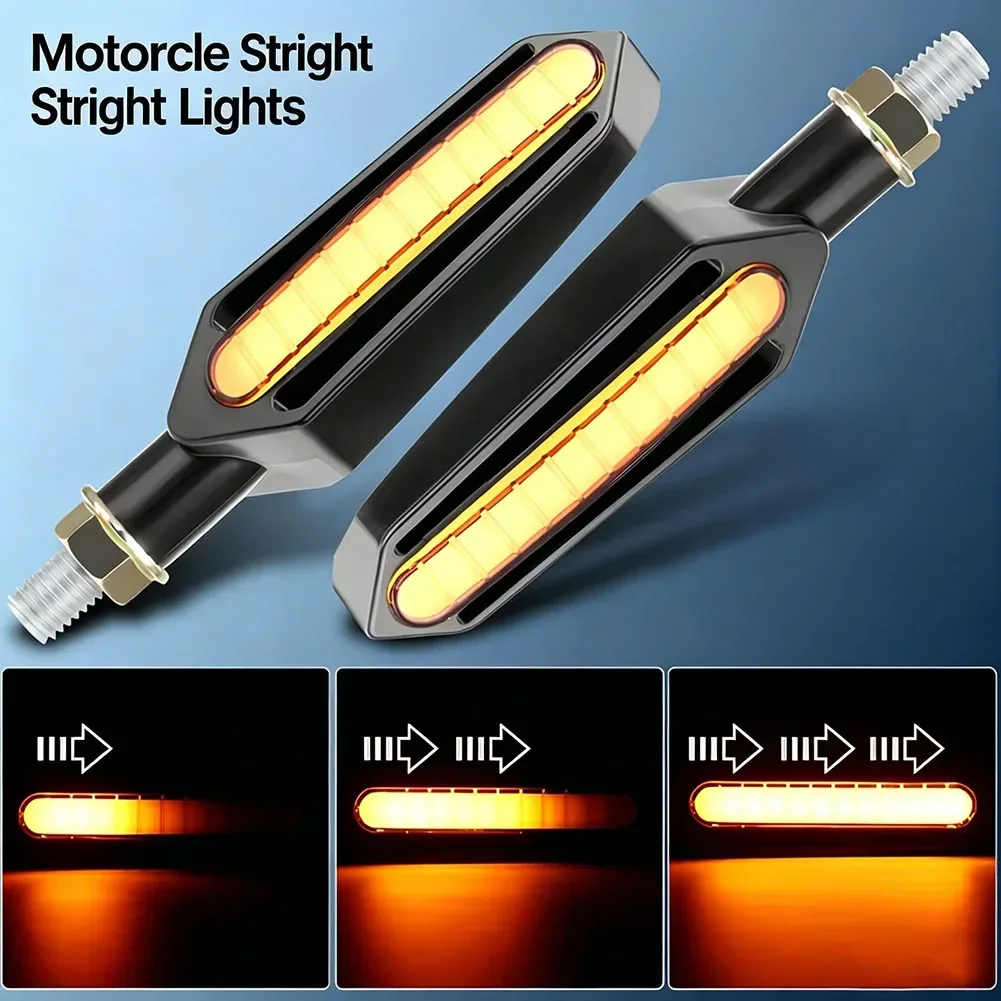 LED Motorcycle Turn Signal light 12V Waterproof Indicator Light Universal For Benelli TRK 502X TNT150 TNT600 180S Ducati Monster