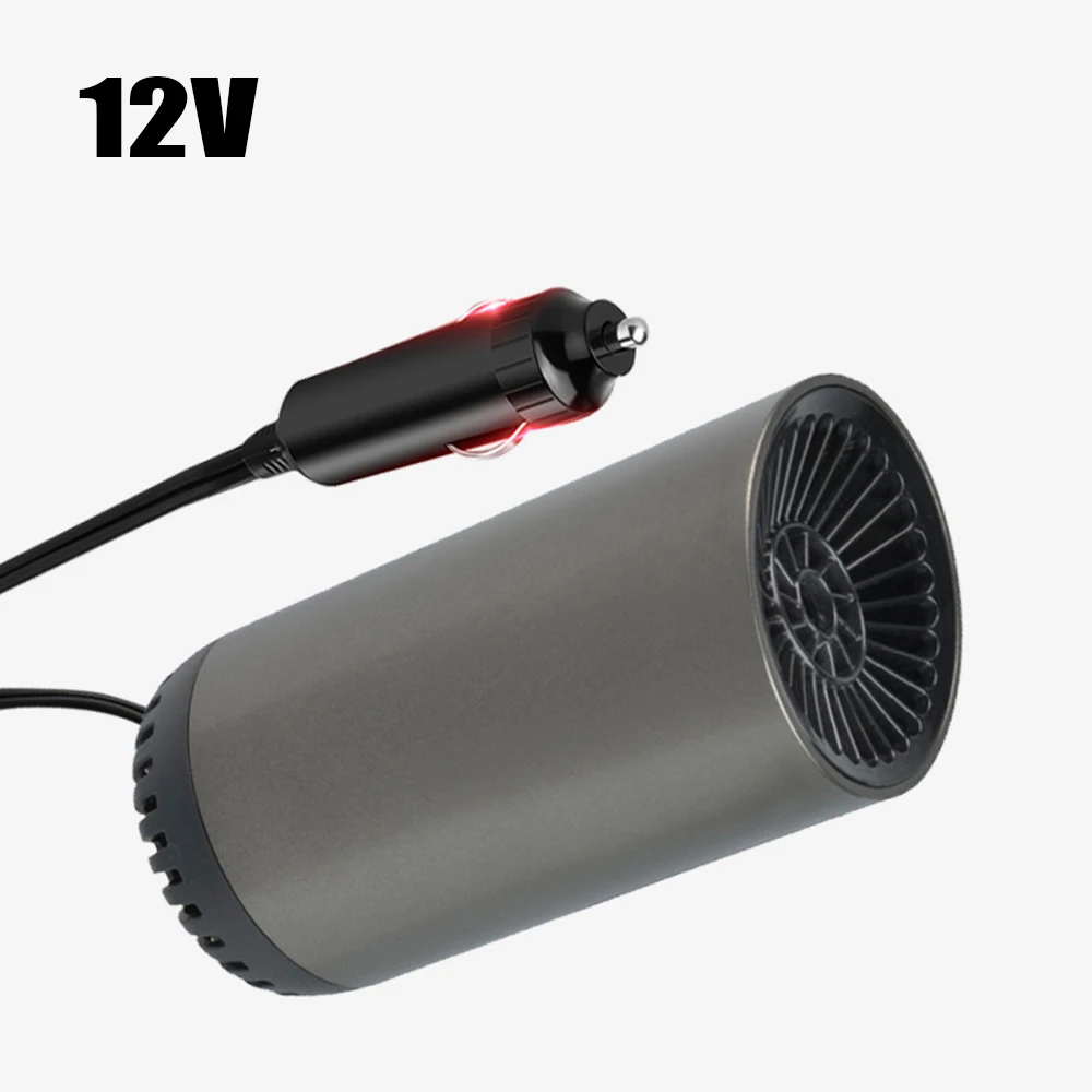 

2-in-1 Portable Car Heater and Defroster 12V/24V 150W Plug-in Lighter Windshield Defroster for Trucks with Fast