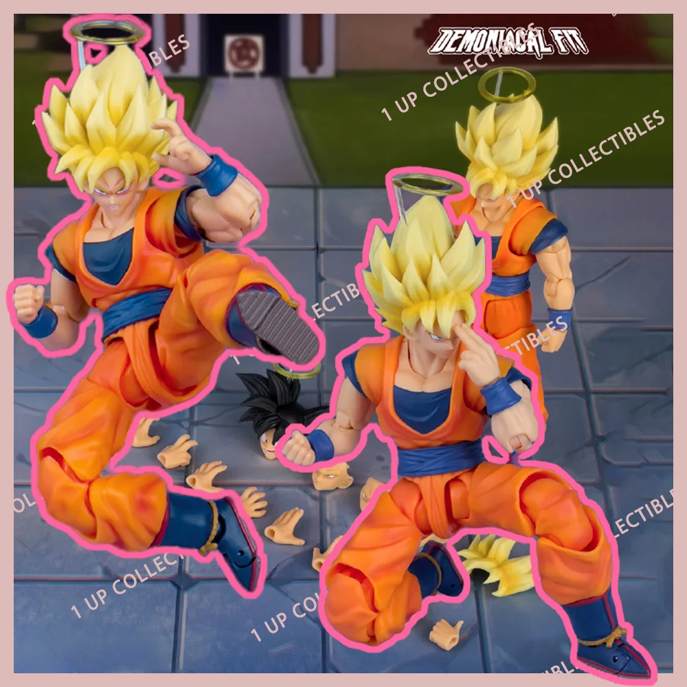

Demoniacal Fit Dragon Ball Super Saiyan Goku Action Figure 3.0 Body Martialist Forever DBZ Warrior From The Other Shore Figure