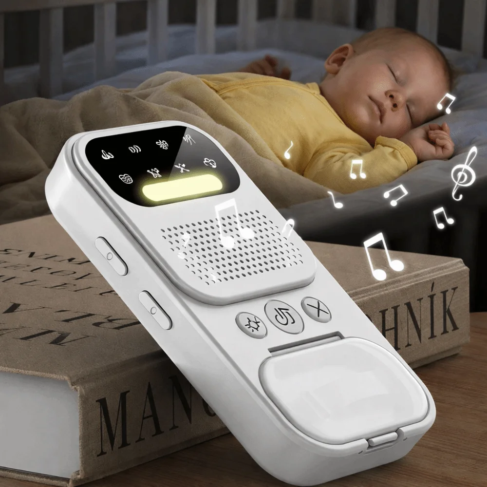 Multi Functional Bedwetting Reminder Device White Noise UV Mode Urine Moisture Alarm Loud Sound Strong Vibration