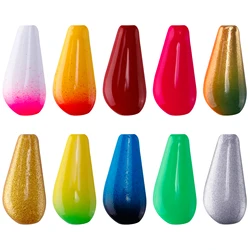 5/10pcs Fishing Spinner Bead 1.2g 3g 5g for Inline Spinner Bodies Spinnerbait Fishing Rig Tail Spinner Bass Crappies