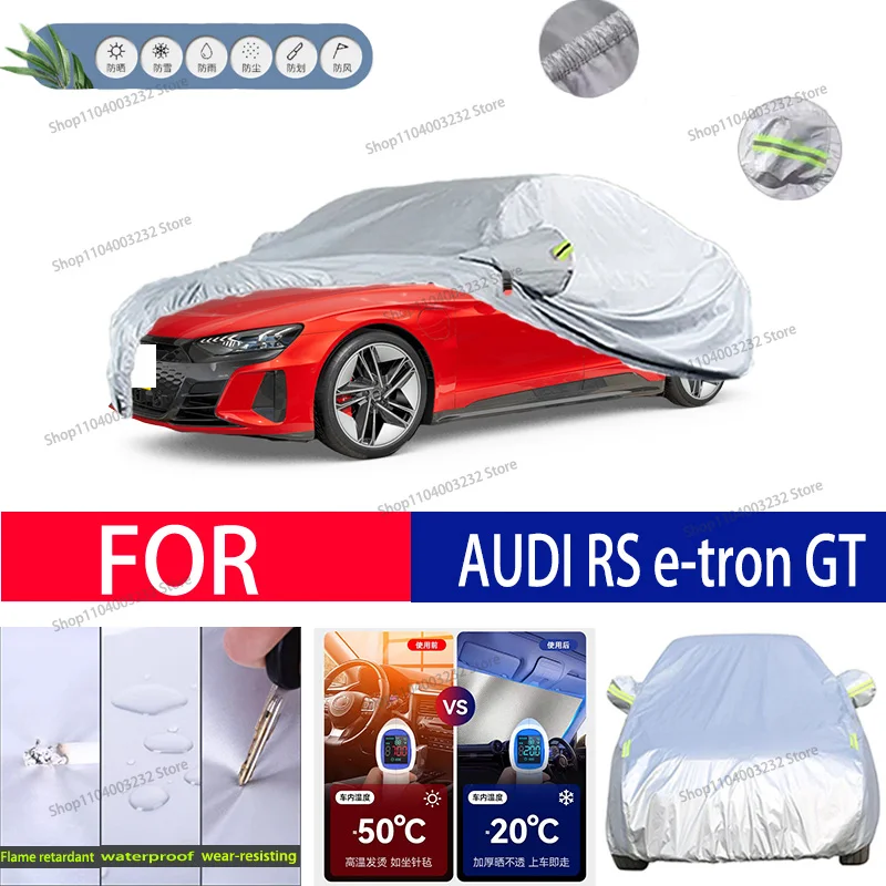 

For Audi RS e-tron GT Car clothing sun protection snow prevention antifreeze car protective cover auto cover