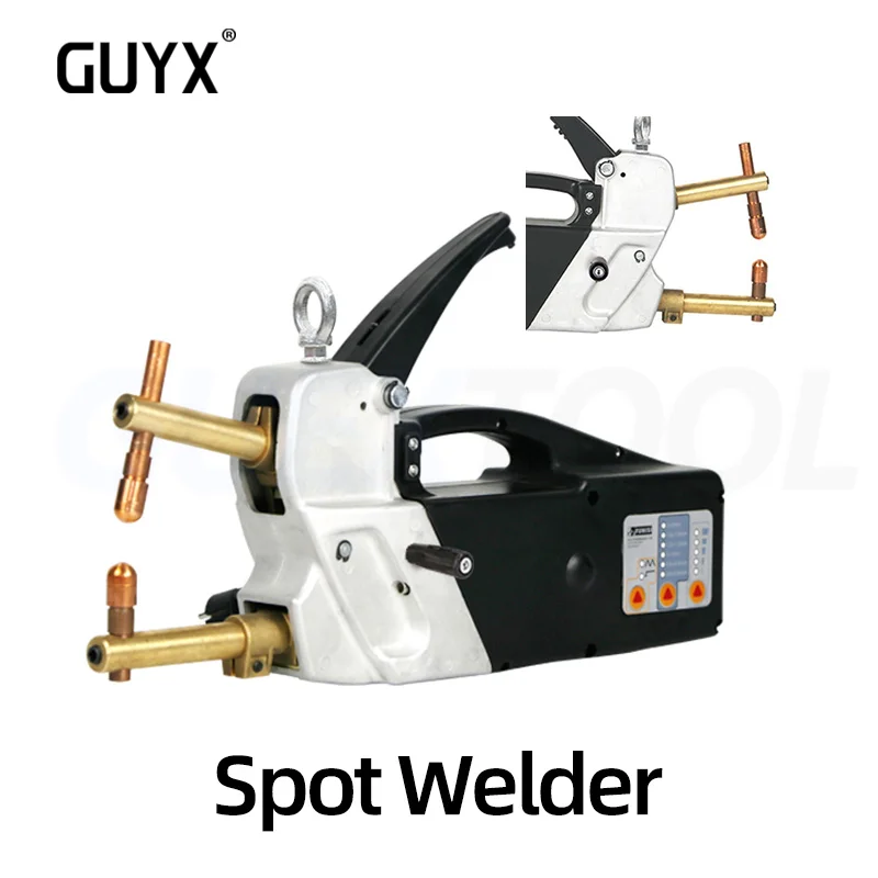 Double Side Spot Welding Machine 220V Portable Welding Gun Portable Sheet Metal Repair Tool Electric Spot Welding Machine