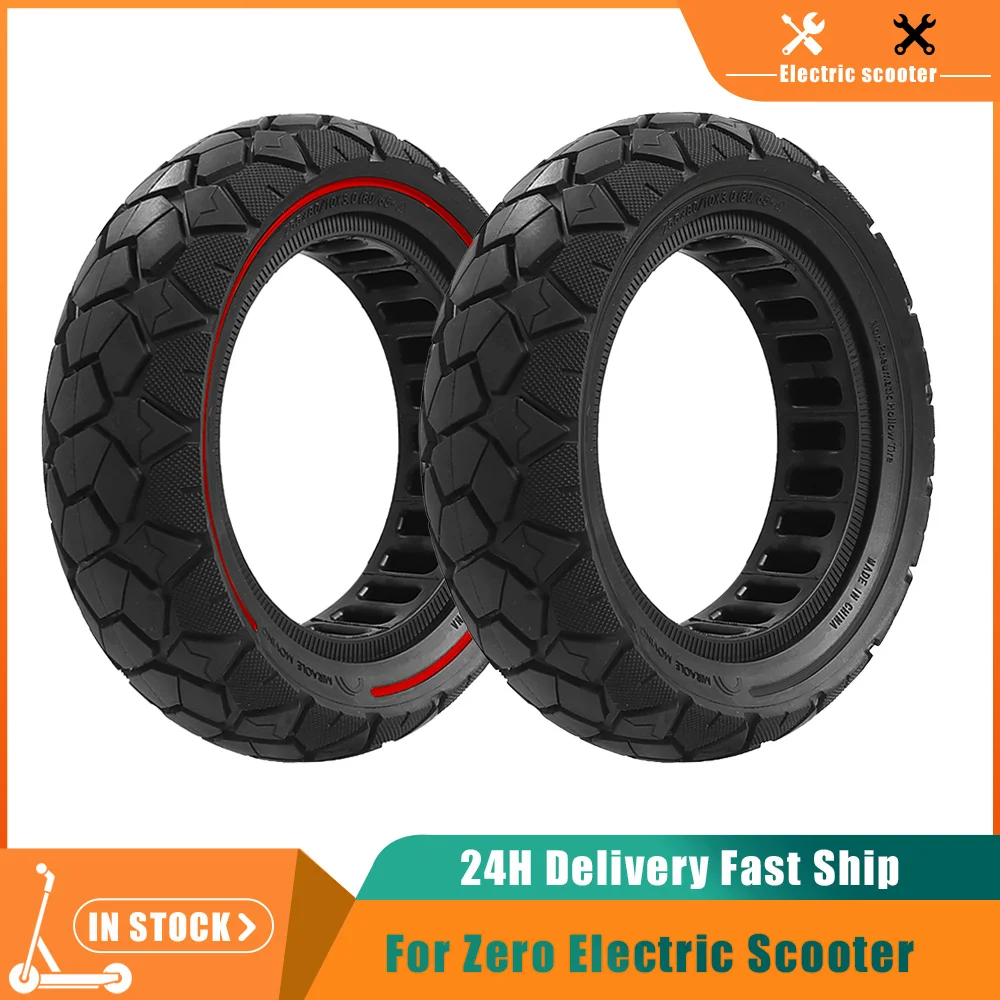 

10 Inch 80/65-6 255X80 Off-Road Solid Tire 10x3.0 Tyre For ZERO 10X for Kugoo M4 G1 for Dfualtron E-Scooter Non-Pneumatic Tyre