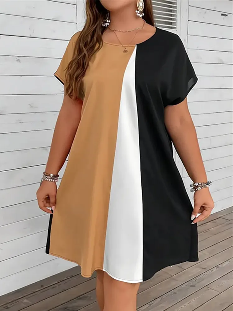 Рисунок 5 - Женское платье больших размеров с принтом