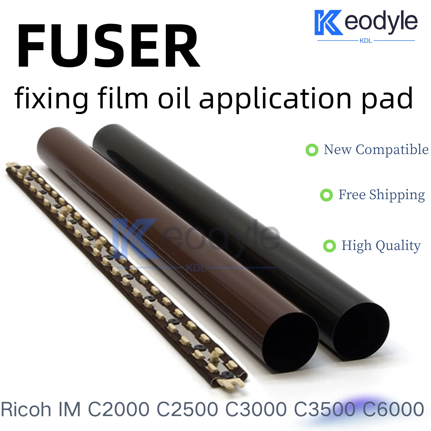 OEM Fuser Fixing Film Oil Application Pad For Ricoh IM C2000 C2500 C3000 C3500 C4500 C5500 C6000 C2010 C2510 Film Sleeve Parts