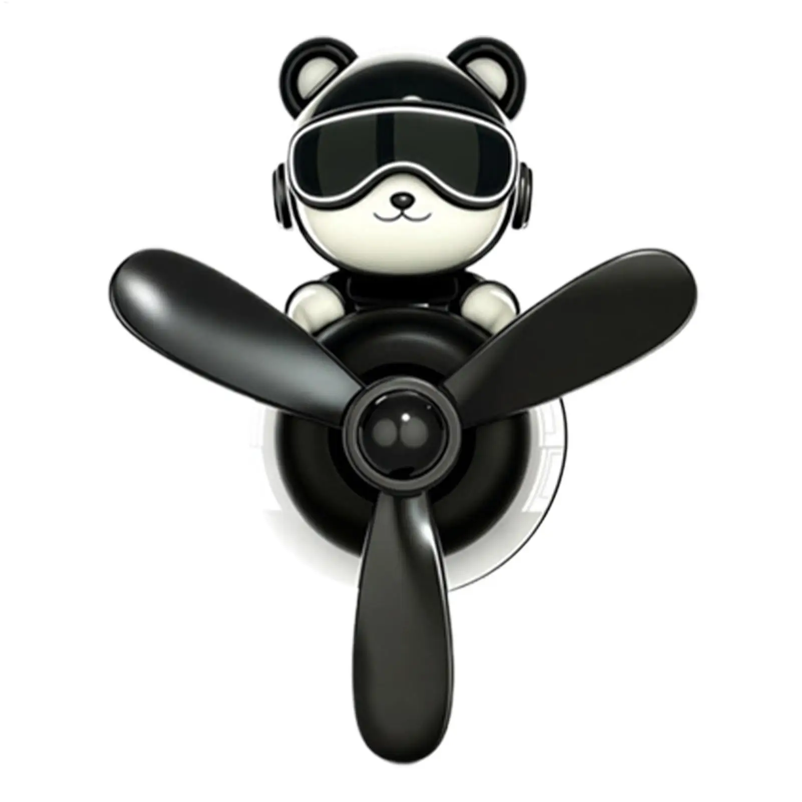 Bear Airplane Car Air Freshener Auto Scent Automotive Scent Diffuser For Drivers Detailers Modifiers Restorers Travelers Trucks