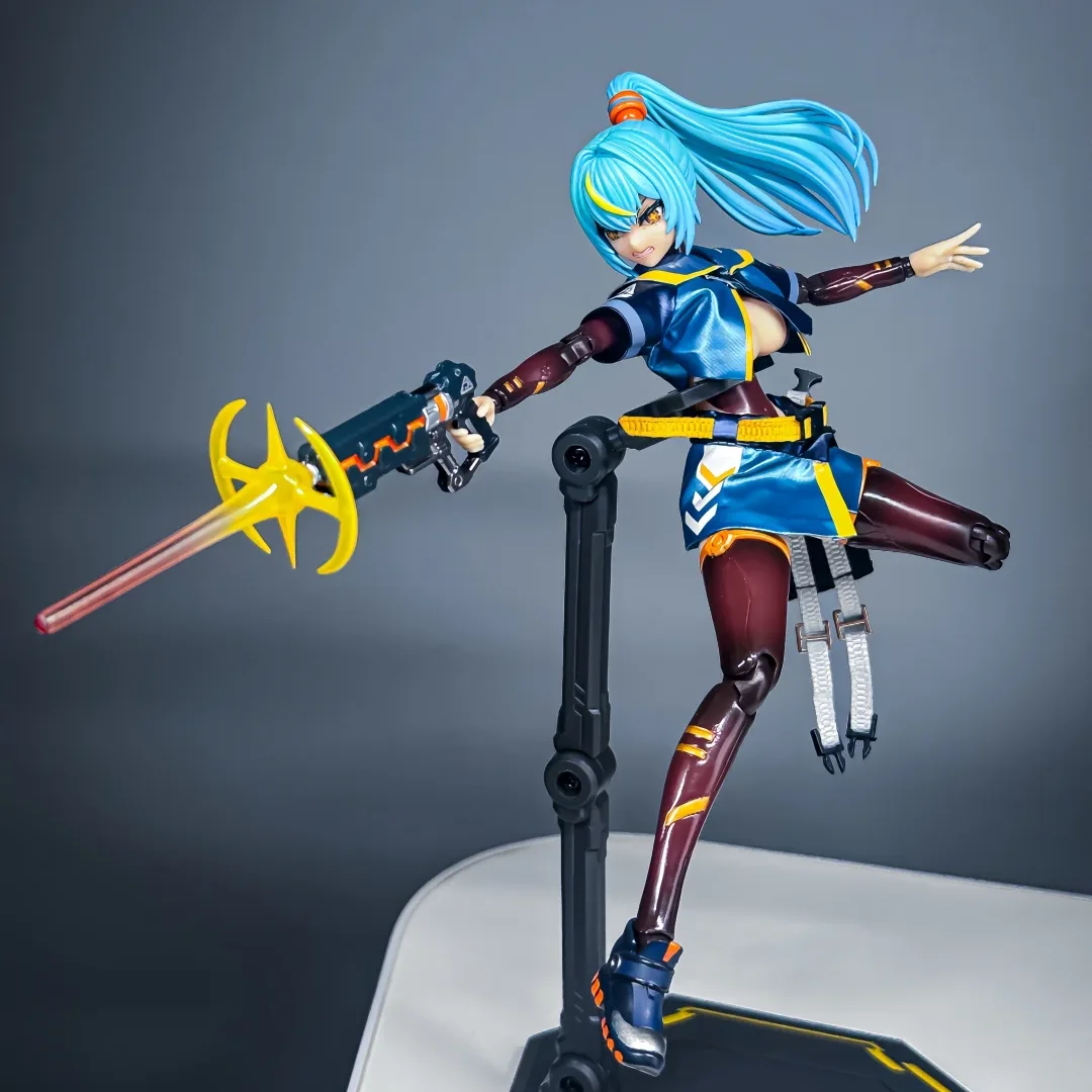 

Deposit Fantasy Drive Technology Loscont Armored Battle Angel Kasumi 1/12 Action Figure Misty Rain Aba003 Customized In Stock