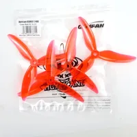 51499 red 2Pairs Gemfan Hurricane Props 5 Inch 3-Blade CW/CCW PC Propeller for RC Drone FPV Racing 2207 2306 Motor Nazgul5 LAL5