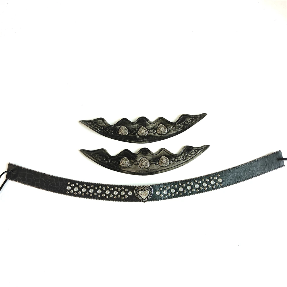 Western Leather Hat Band Vintage Cowboy Hat Patch Adjustable Hat Belt Fedora Hat Decorative Band Embossed Floral Hat Accessories view 4