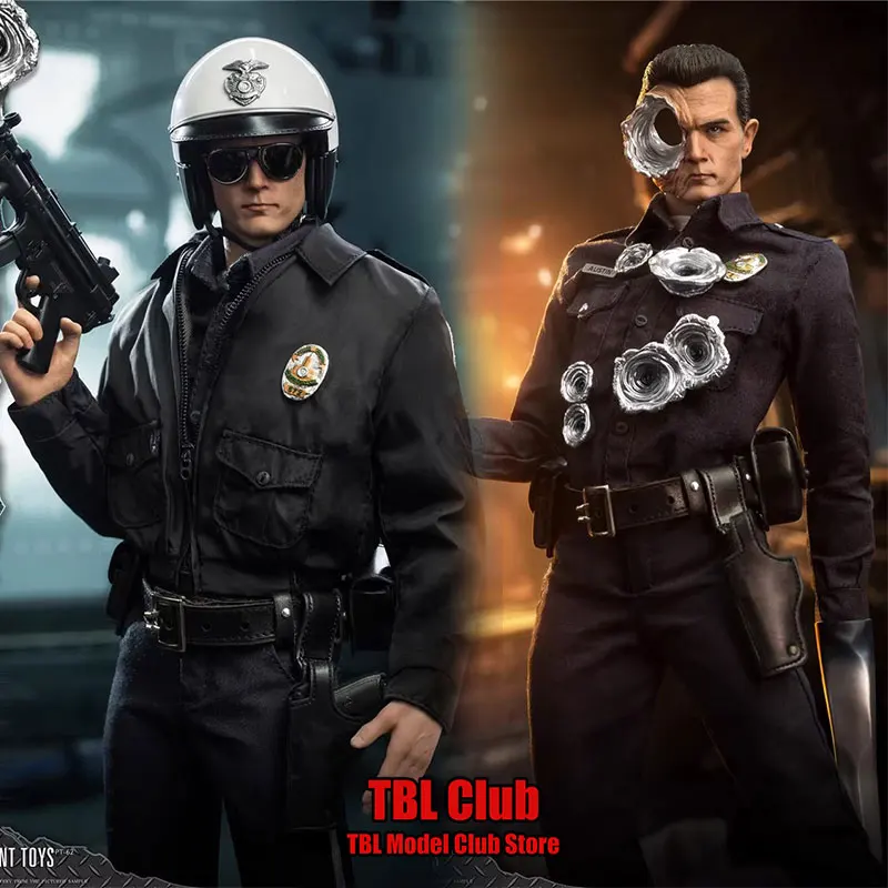 PRESENT TOYS PT-sp62  1/6 Scale Male Soldier Robot Police Villain Robert Full Set 12inch Action Figure Doll