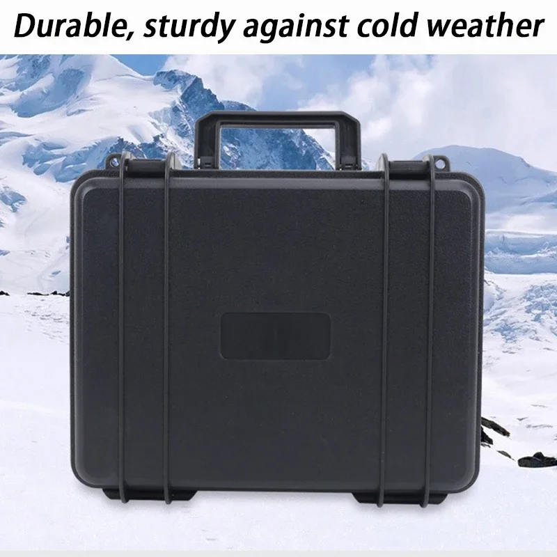 Waterproof Toolbox Storage Organizer Toy Instrument Case Tools Portable Electrician Toolbox Empty Hardware Organizing Suitcase