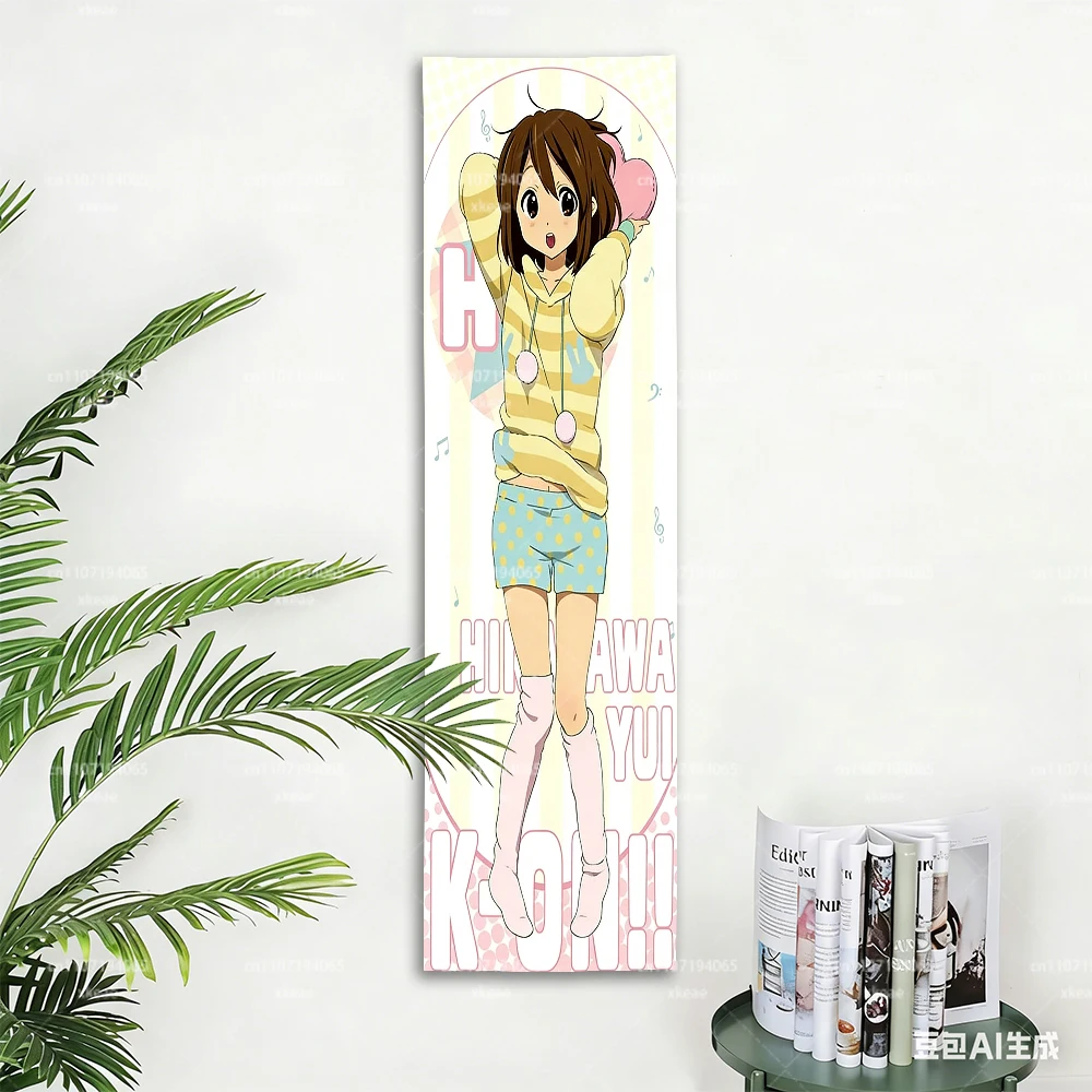 1PC K-On! Anime Tapestry Set, Hirasawa Yui Akiyama Mio Azusa Nakano Wall Hanging, Manga Fan Gift