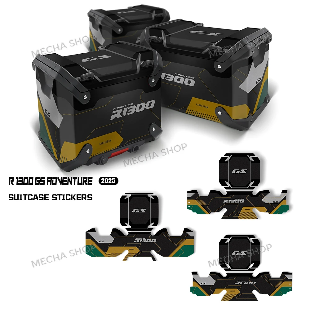

GS 1300 ADV 2024 Option 719 Triple Black Trophy Sticker Motorcycle Suitcase Stickers Protective Decal For R1300GSA 2025