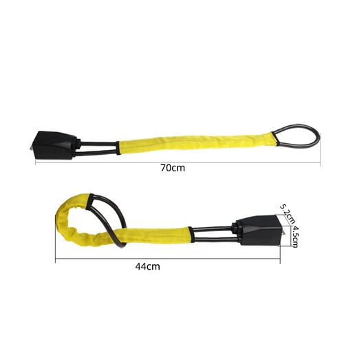 Imagen 2 del producto Bloqueo antirrobo para volante de coche, bloqueo de Cable de acero reforzado, dispositivo antirrobo Universal Compatible con SUVsTrucksandVans
