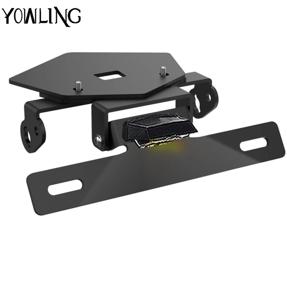 

S 1000 RR License Plate Holder Rear Tail Tidy For BMW S1000RR S1000R M1000RR 2019-2023 Adjustable Licence Number Plate Holder
