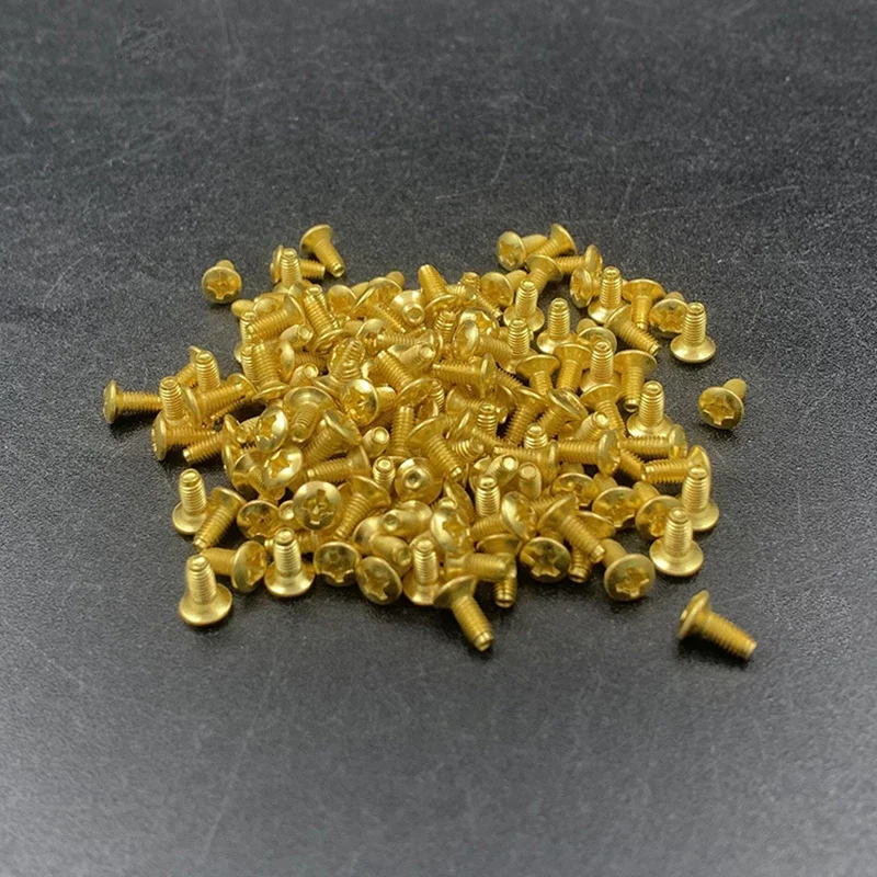 

30Pcs Electric Guitar Switch Screws Pickup Selector Screw for Electric Guitar Bass 3*8MM Black/Gold/Chrome
