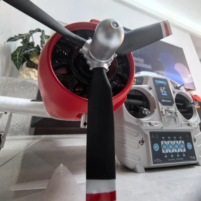 New FMS T28 Trojan 800Mm Rc Fixed Wing Wwii Simulation Navy Vt 27 Remote Control Plane For Beginner Adult Outdoor Flying Hobby