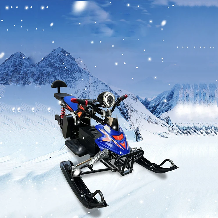 2026 New Electric Snowmobile Adults High Power Snow Mobile Sled Winter Outdoor Sports Motorized Racing Snow Scooter Sleigh