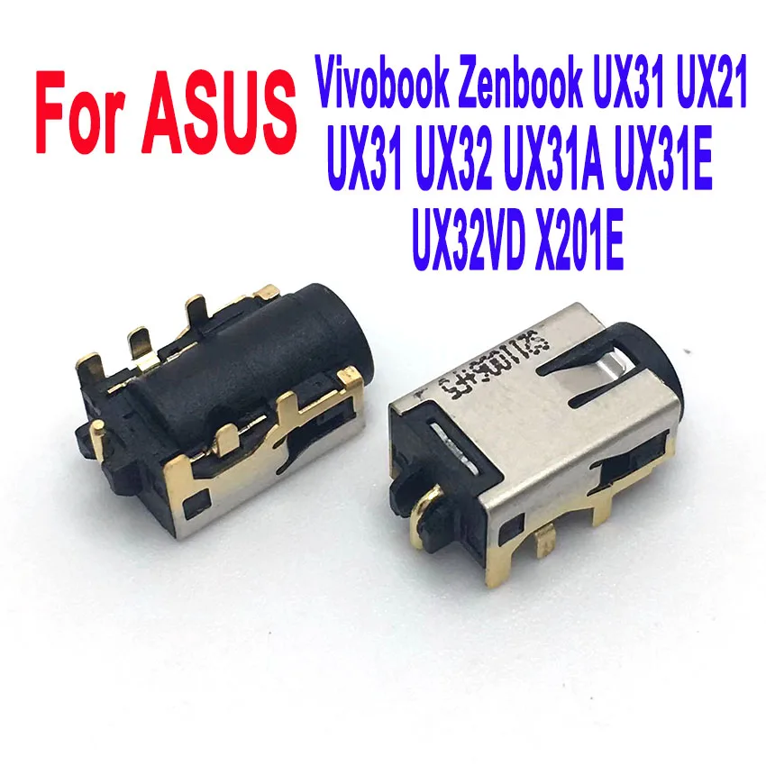 2PCS Laptop DC Power Jack Stecker Für Asus Vivobook Zenbook UX31 UX21 UX31 UX32 UX31a UX31e UX32vd X201E DC power jack