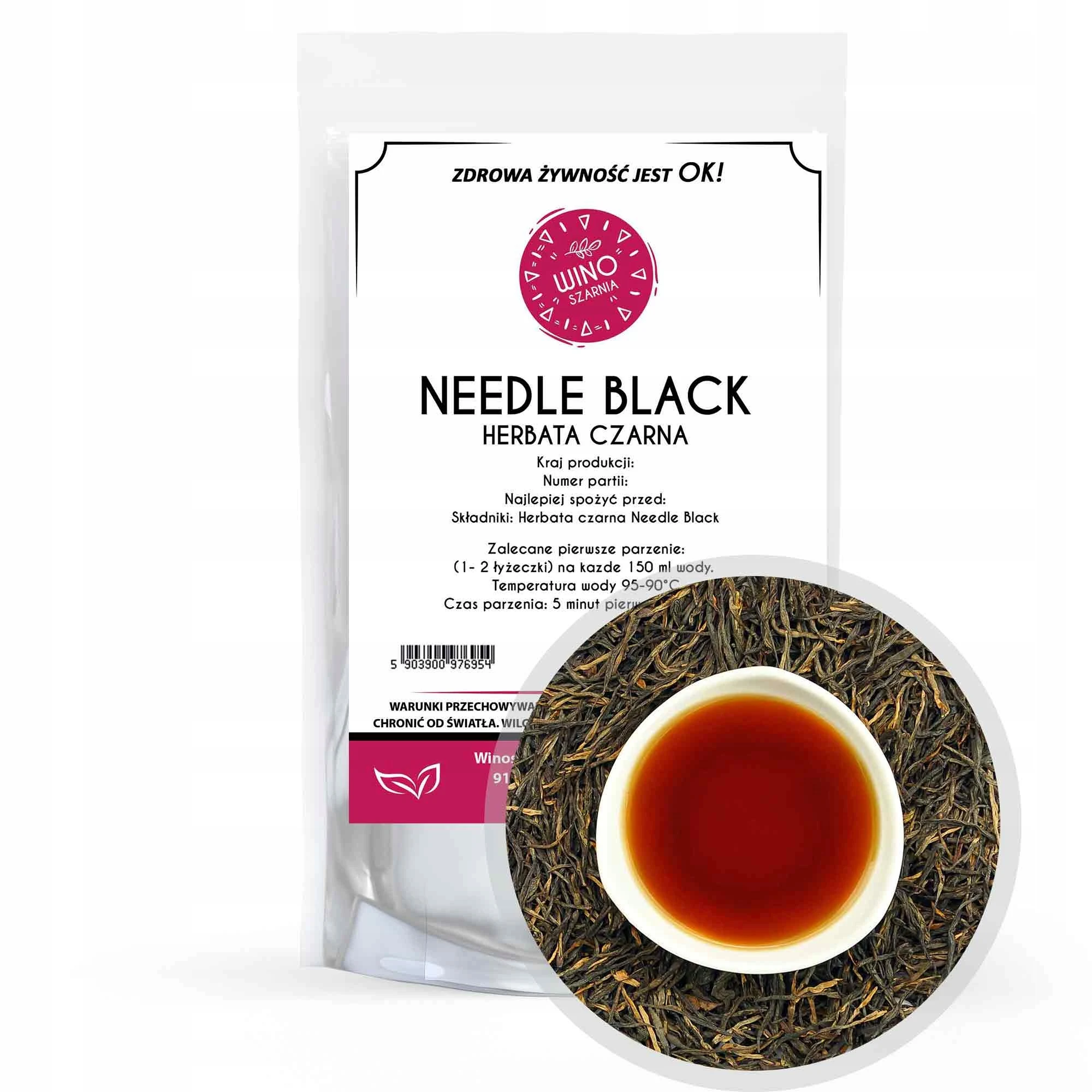 Obrázek 4: Černá jehla černá tea-50g