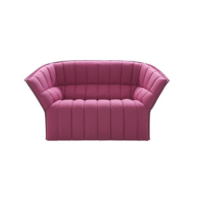 

Nordic light luxury designer armrest fabric sofa, comfortable muscle-shaped casual sofa