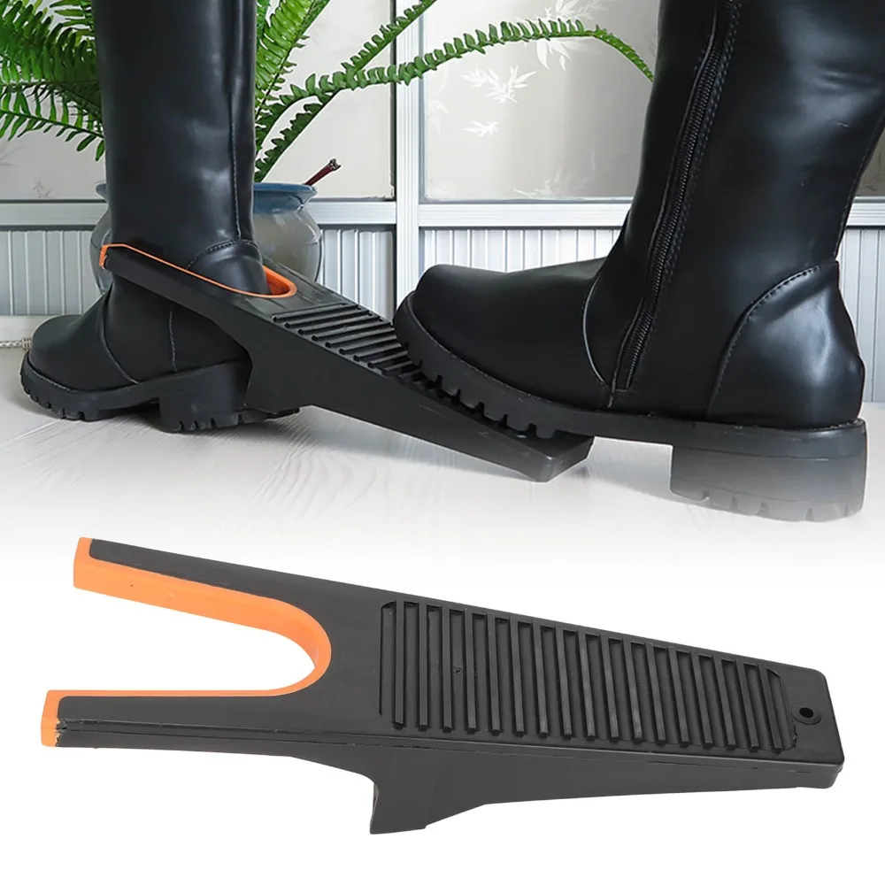 Convenient Plastic Boots Remover Waterproof Rubber Grip Shoes Remover Serrated Scraper Edge Durable Shoes Puller Cowboy Boots