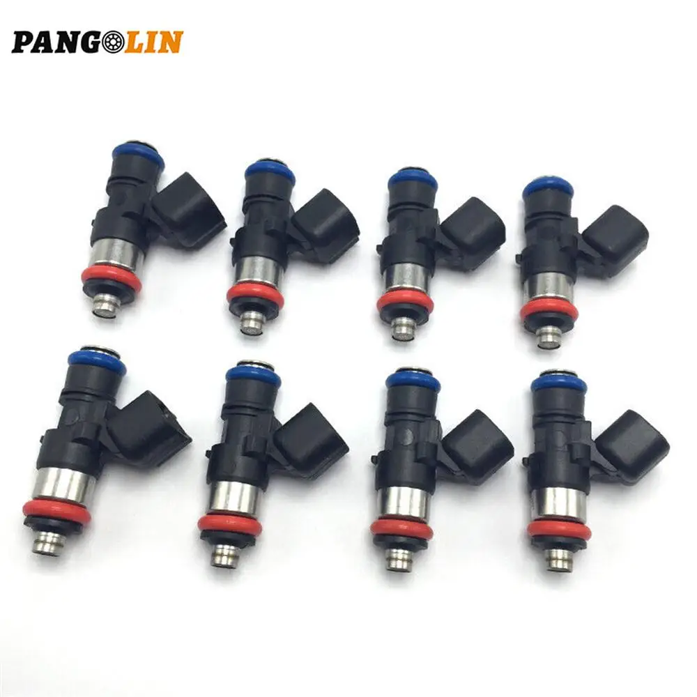 

8pcs Fuel Injectors 12576341 0280158051 for Holden Commodore Camaro Corvette Pontiac VZ VE L76 L98 LS2 LS3 Engines Parts