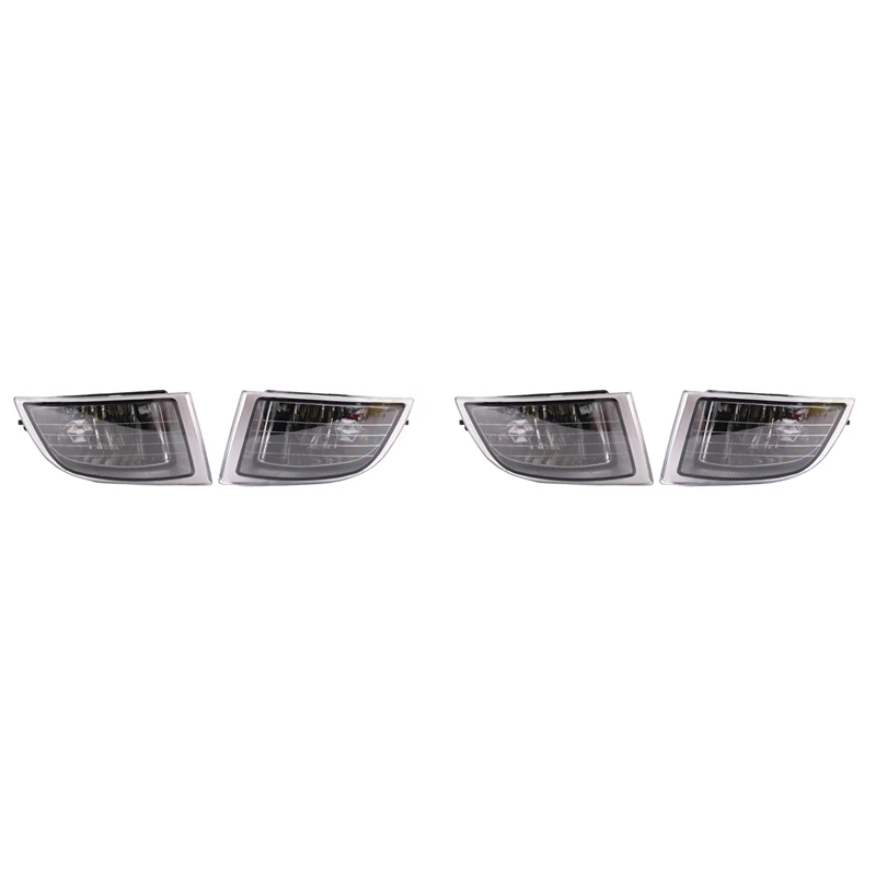 

2X LED Fog Light Headlight For Toyota Land Cruiser Prado 120 2002-2009 Fog Bumper Foglights Driving Lamp