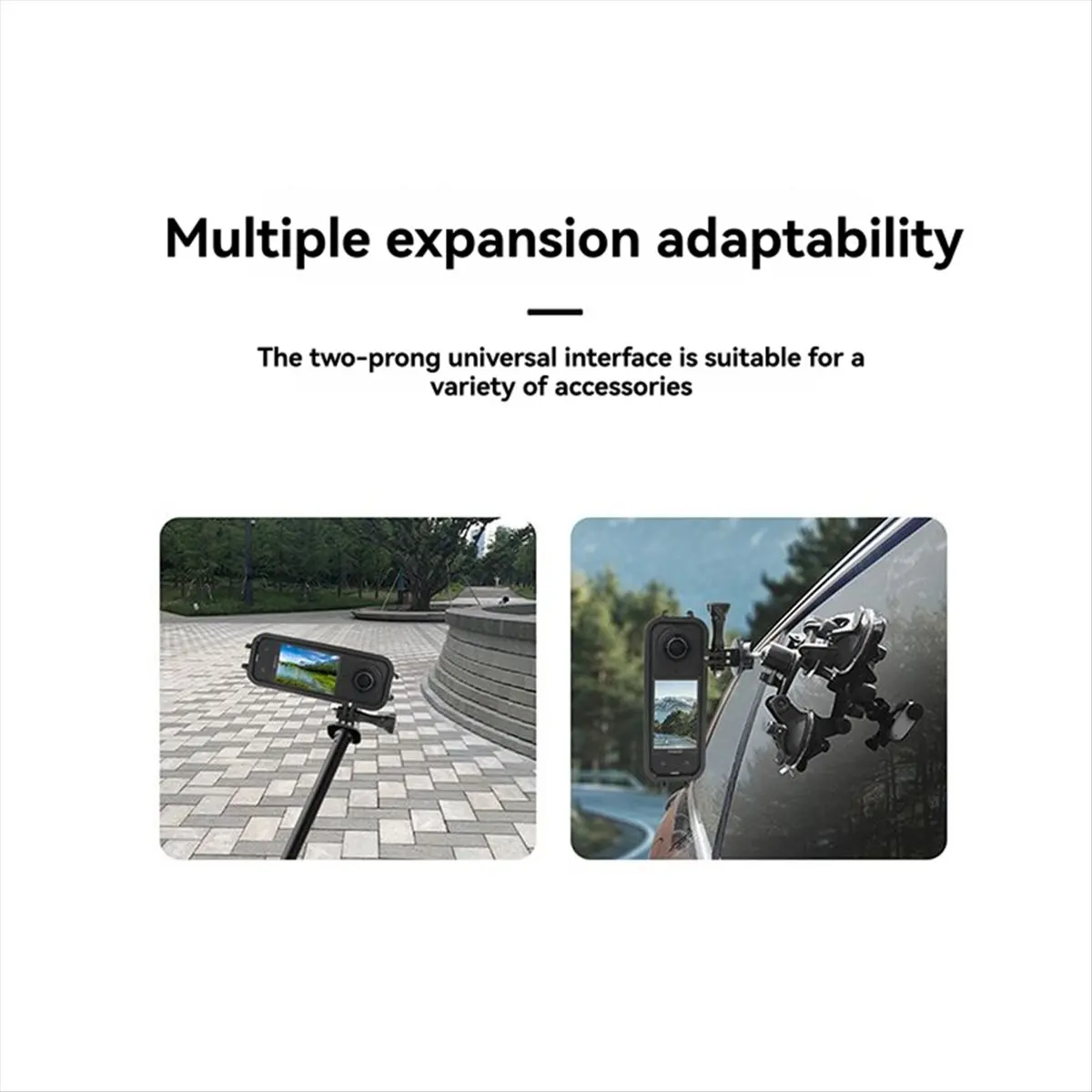 Top Sale For X5 Camera Protective Case Camera Bracket Landscape Bracket Camera Accessories Black