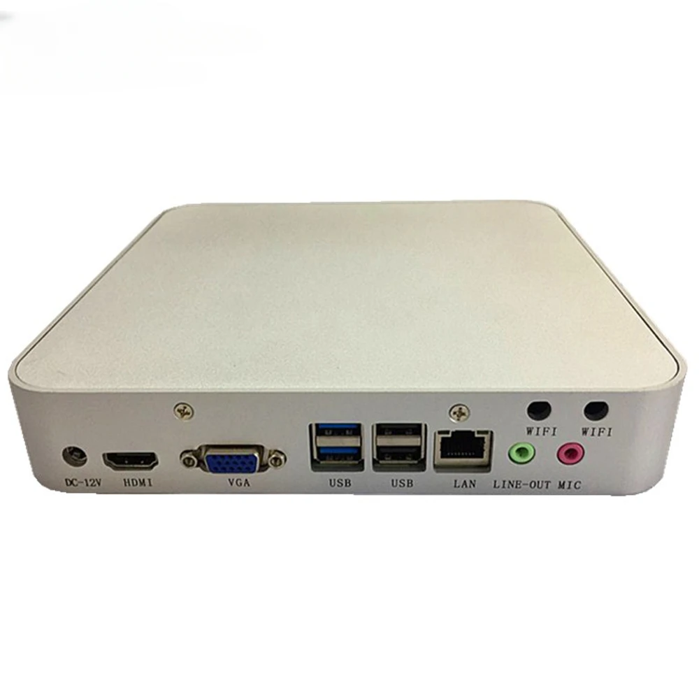 

Hot Sale DDR3 8GB and SSD 128GB Thin Client WIFI Barebone 4K Core I3 I5 I7 Mini Computer PC With VGA 1HDMI Linux System Su