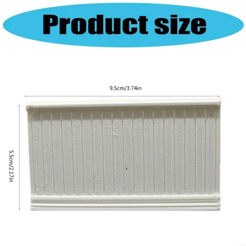 K8GF تعليمية House Wainscot Miniatures Zakka Toy Play Play Model Wainscot Model Size Mini Size #6