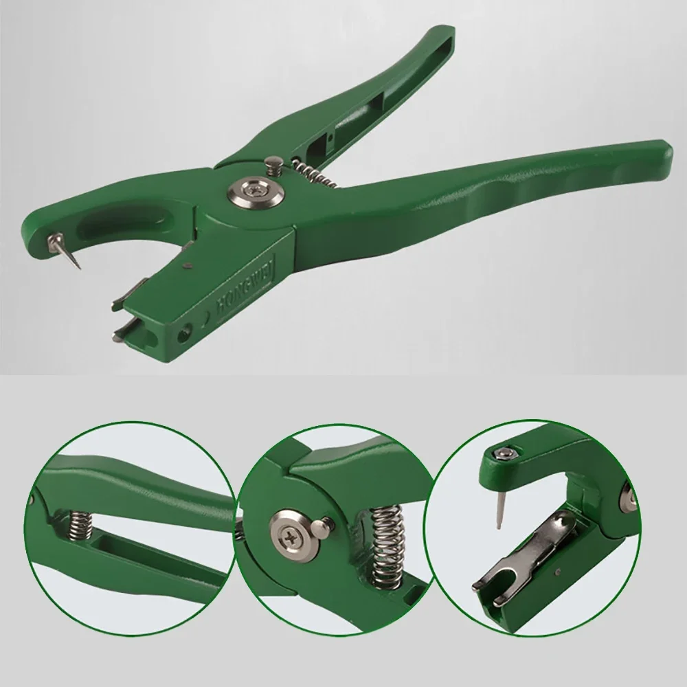 Narzędzia rolnicze zwierzęta domowe Marker do kolczyków aplikator 001-100 kolczyki do uszu dla owcy koza świnia zestaw identyfikacyjny szczypce do kolczyków