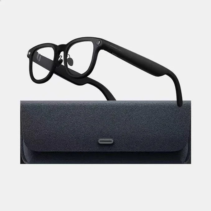 2025 نظارات صوتية ذكية فاخرة عالية التقنية قابلة للتحويل لعرض ترجمة الذكاء الاصطناعي اللاسلكي بتقنية البلوتوث سماعة رأس ذكية يمكن ارتداؤها