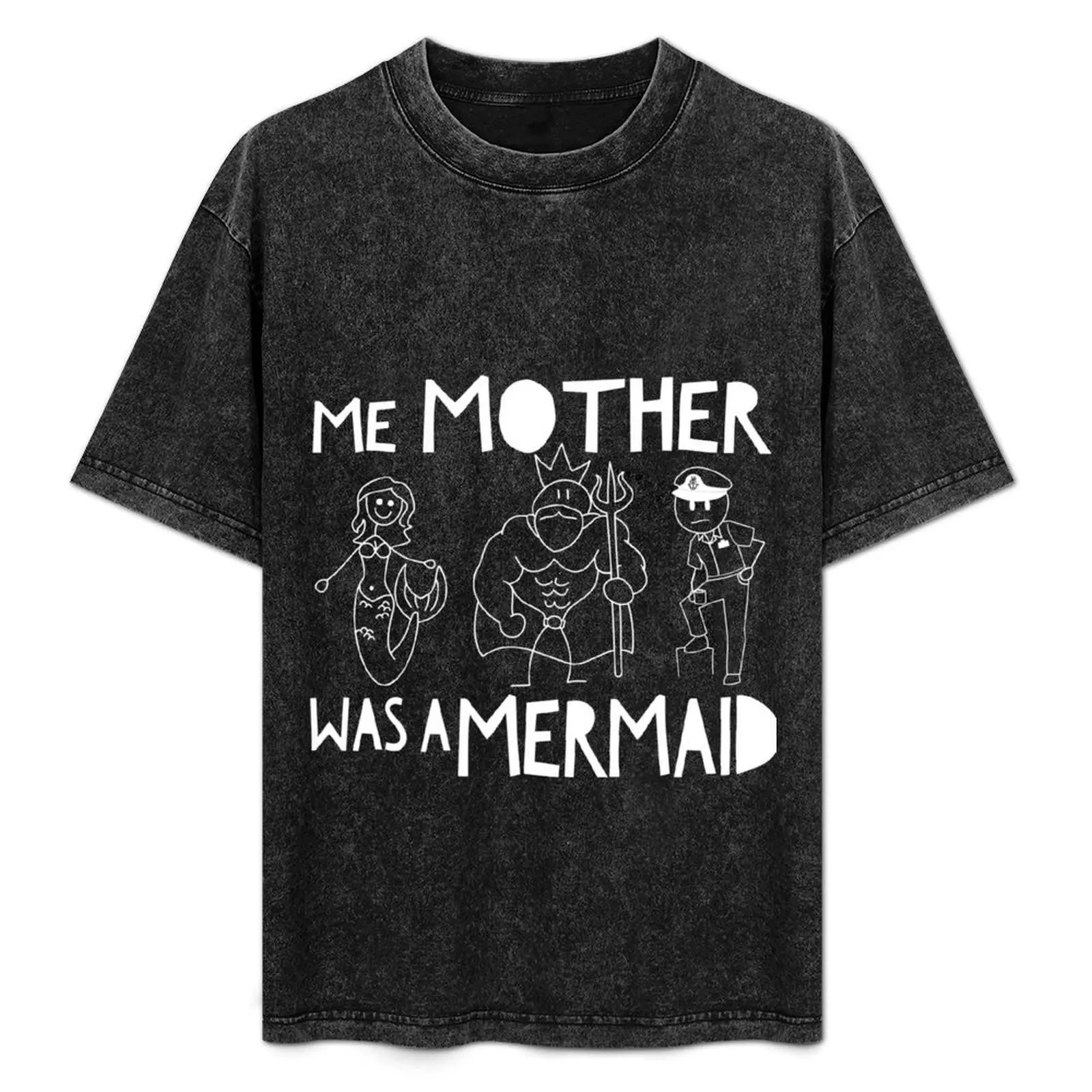 

Sailor Stick Family T-Shirt Basic Daily Outfit Short Sleeve Tee