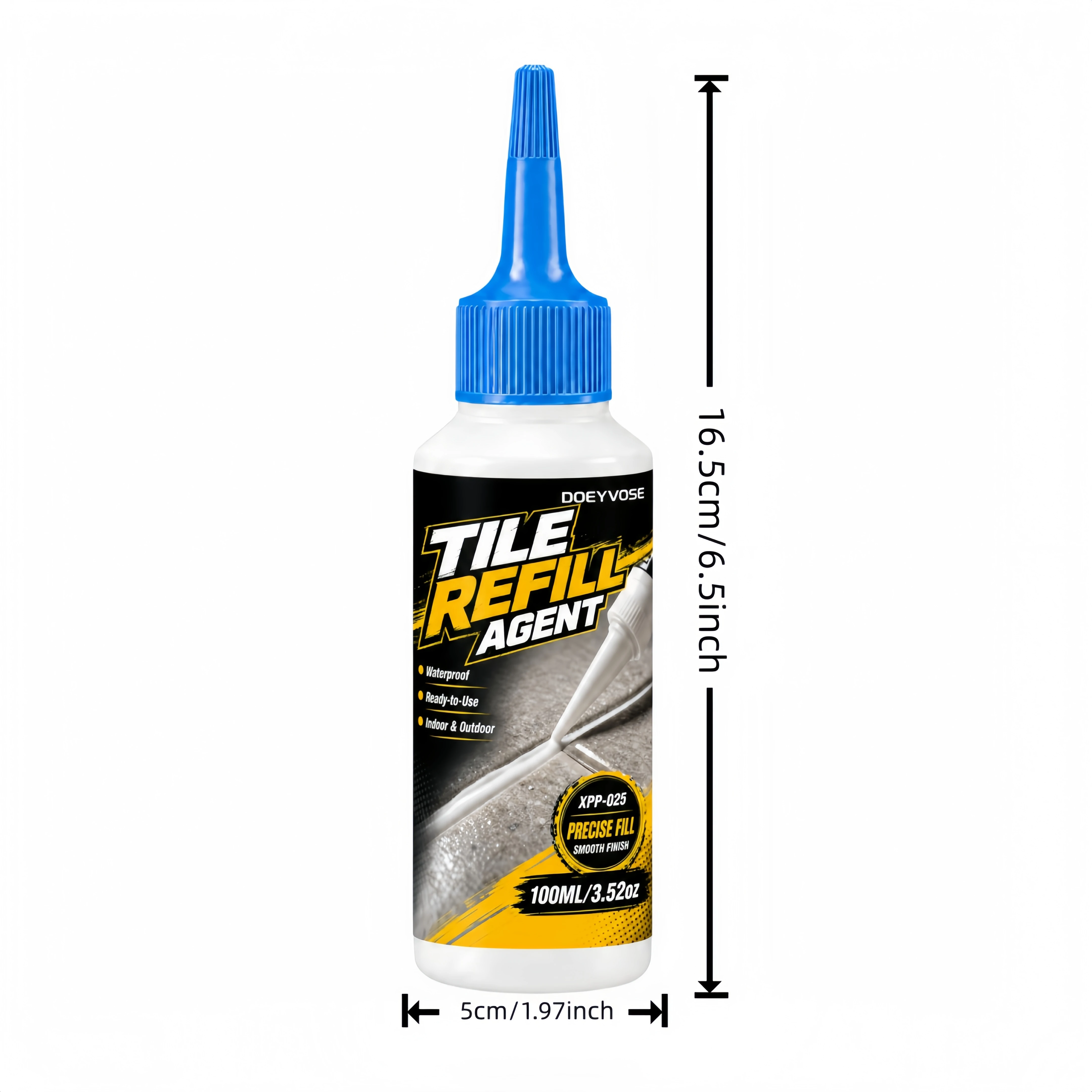 100ml Ceramic Tile Joint Filler Quick Dry Grout Sealer Mildew Resistant Home Tile Seam Repair Agent