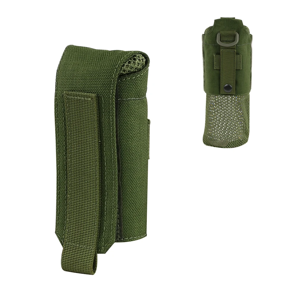 

Folding Kettle Bag Nylon Bottle Pouch Camouflage Hunting Tools Travel Compatible Outdoor Gear Durable Portable Adjustable