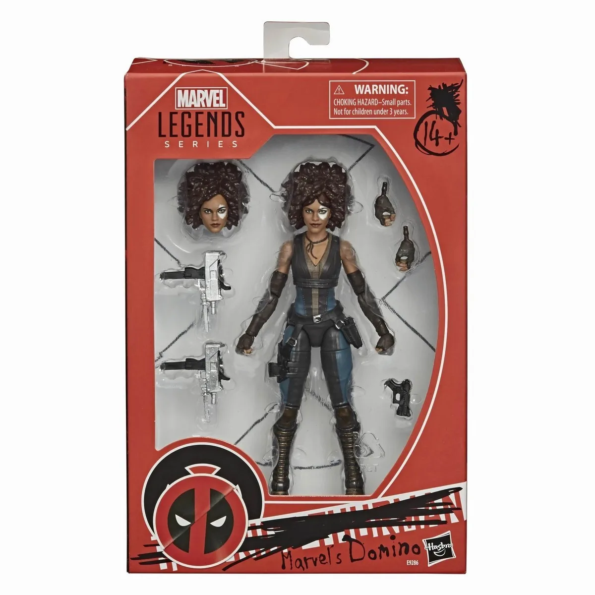 

Hasbro Marvel Legends Series X-Men Marvels Domino 6-Inch Action Figure Toy Collectors Gift E9286