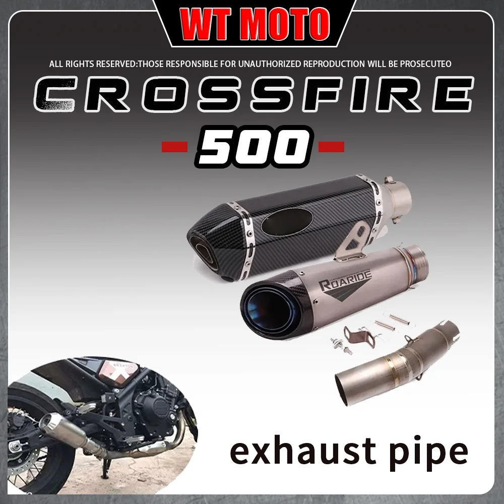 

Для выхлопной трубы BRIXTON CSFIRE 500 GK500, среднего разряда из титанового сплава и выхлопной секции.