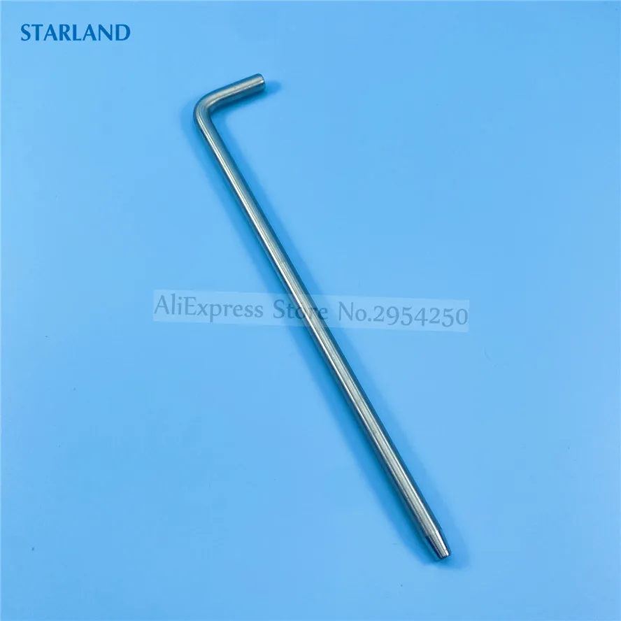 1Pcs Stainless Steel Horizontal Pin Rod Of Front Panel Of Ice Cream Maker Lever For Soft Serve Machine