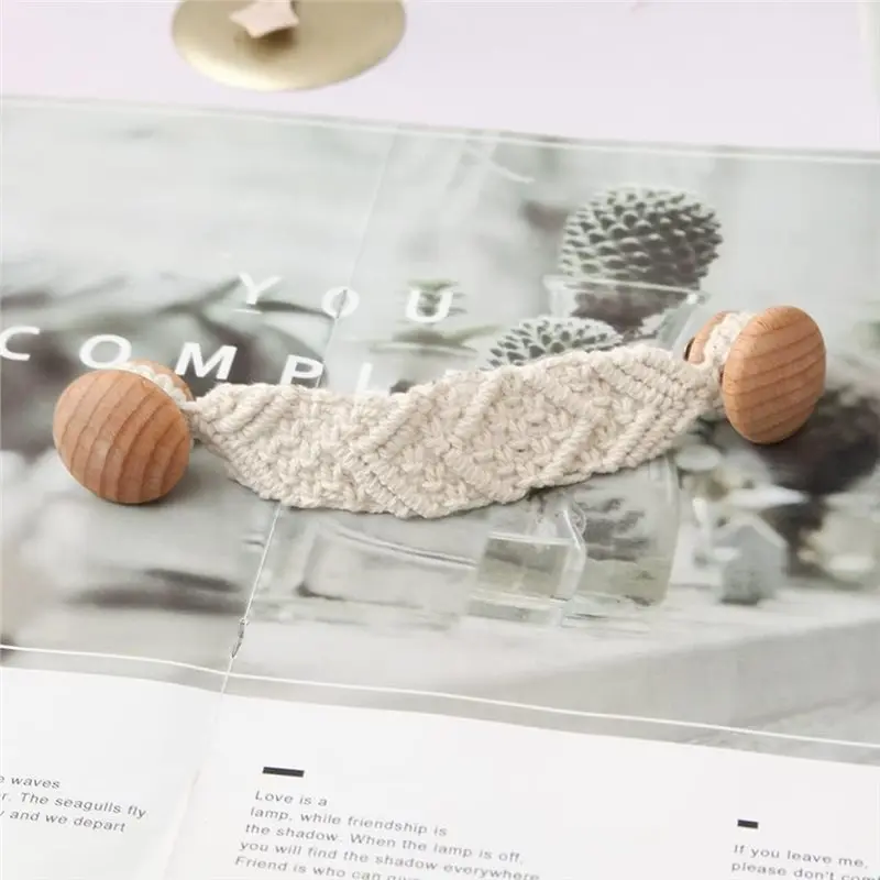 ABKP-Bohemian Style Rope Knobs Door Handle Rope Cabinet Drawer Cupboard Furniture Door Drawer For Kitchen Cabinet Cupboard