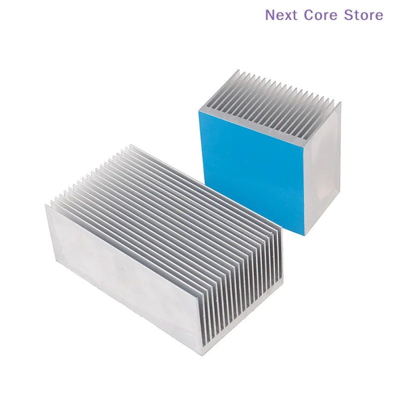 Aluminum Alloy Silver Heatsink 60*60/100*60mm Cooling Pad LED IC Chip Cooler Radiator