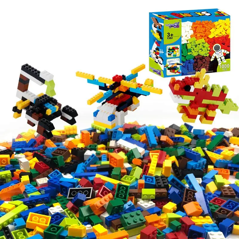 Hot 250-3000g Building Blocks DIY Creative Bricks Compatible Inglys Classic Bricks Bulk Base Plate Educational Toy For Children