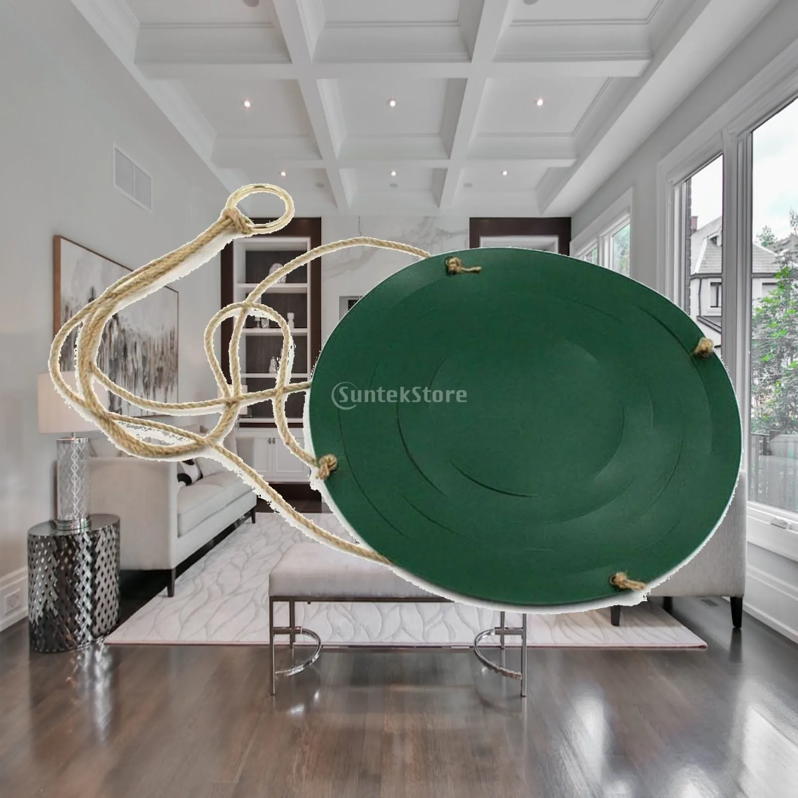 Leather Plant Hanger Fits Various Pots PU Leather Plant Hanger Space Saving