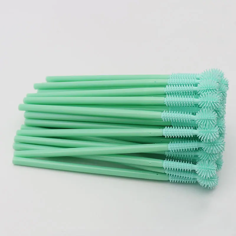 Aliexpress 50/100 Pcs Disposable Silicone Brush Wands for Mascara Eyelash Extension Makeup Tools Disposable Eye Lash Brushes - Aliexpress Deal