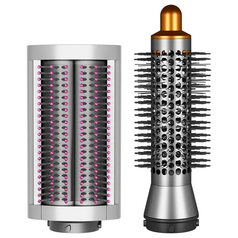 

【SUPERDEALS】For Dyson Airwrap Soft Smoothing Brush, Small Round Volumizing Brush- 20MM Smaller Round Brush Included