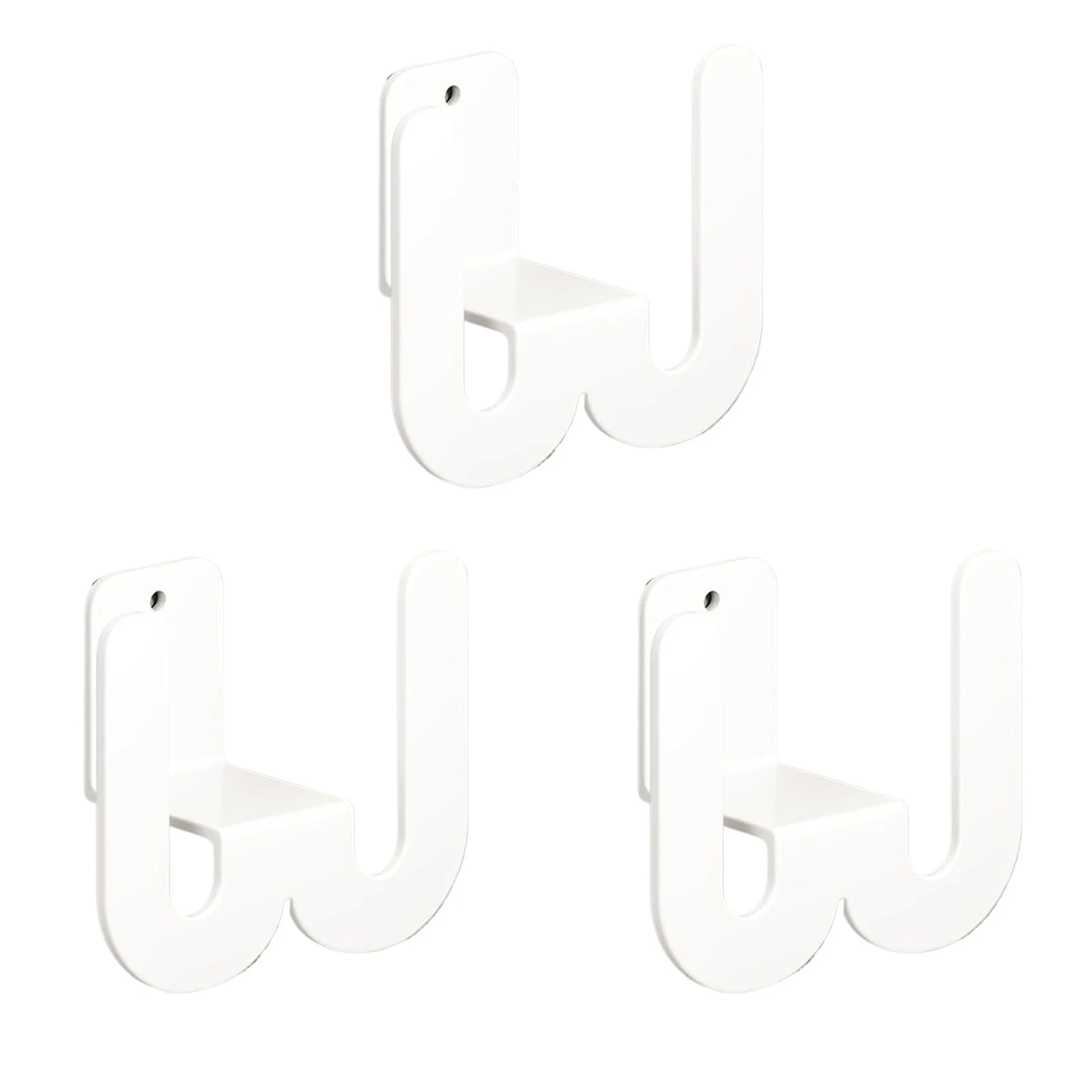 3 stks Wandmontage Schoenenrek Slipper Organizer Hanger Multifunctionele niet-geperforeerde Opberghaak Deur Slipper Hanger