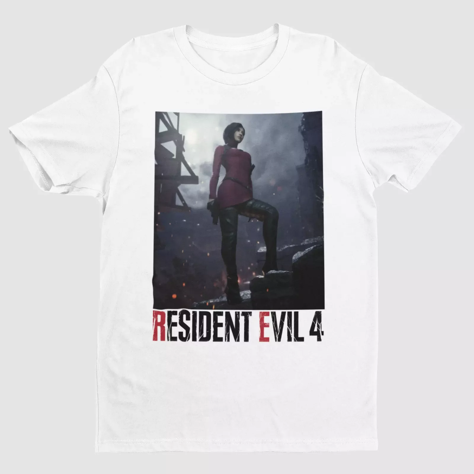 

Ada Wang Graphic Printing Summer Luxury Brand Pure Cotton Men's and Women's T-shirt Short Sleeve Street Fashion Trend Clothing