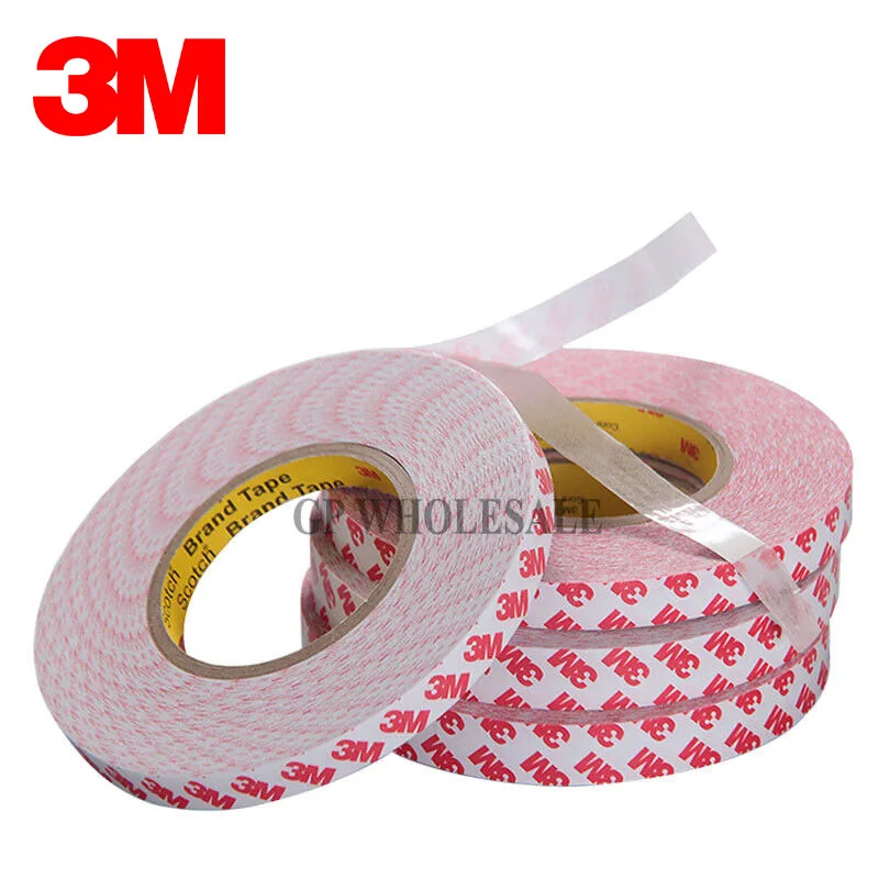 

3M Double Sided Tape Adhesive Strength Ultra Thin Viscosity Imported Temperature Resistant 55236 Strong Two Sides Adhesive 50M